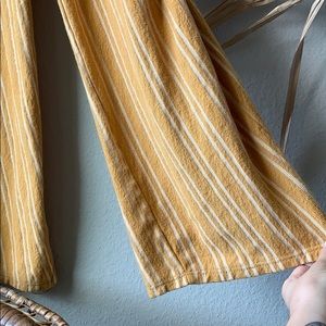 Caution To The Wind Striped Jumpsuit